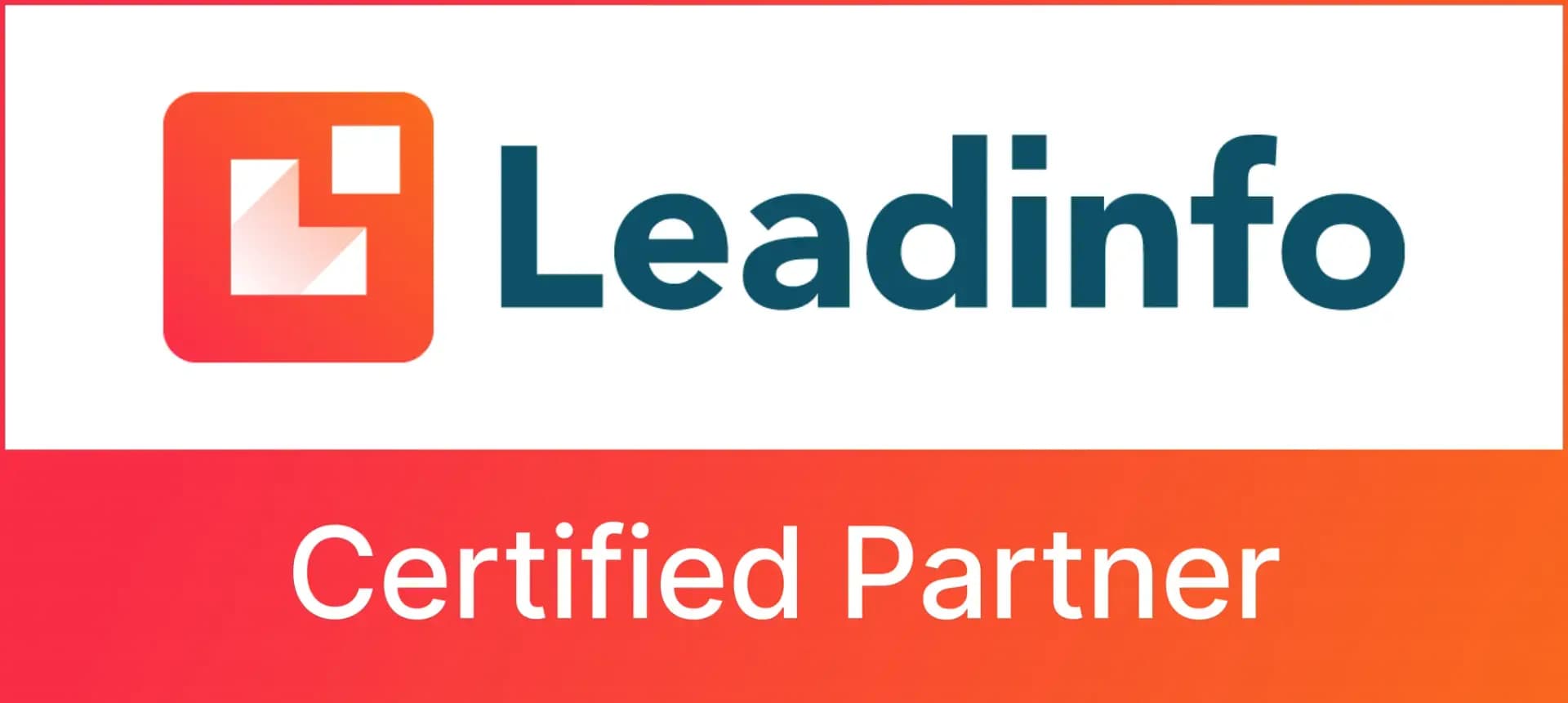 Leadinfo Certified Partner Logo von SEO Smile